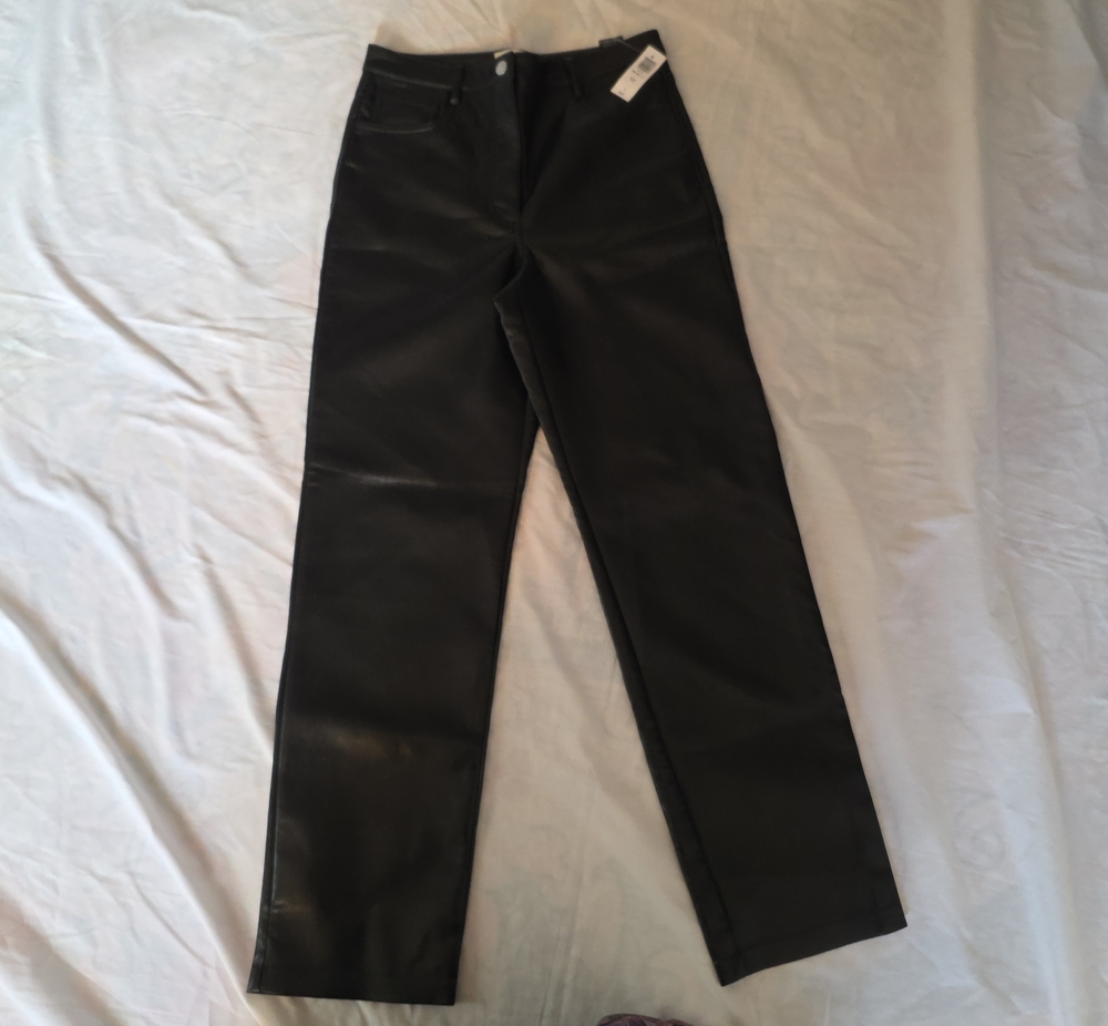 Wilfred Black Faux Leather 'The Melina' Pants